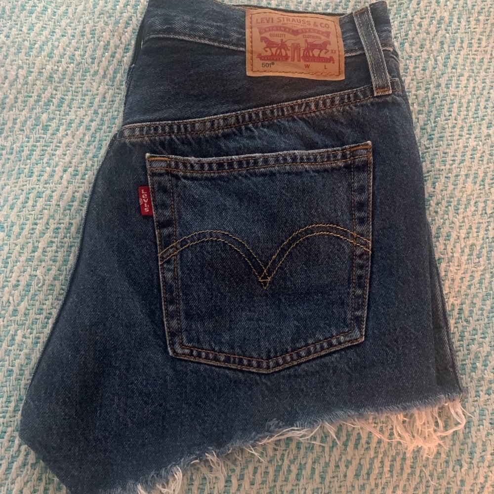 Levi’s vintage high rise 501 Jean shorts